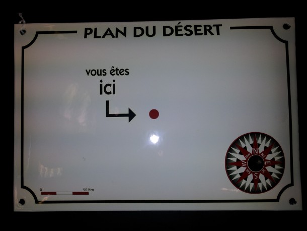 plan du désert